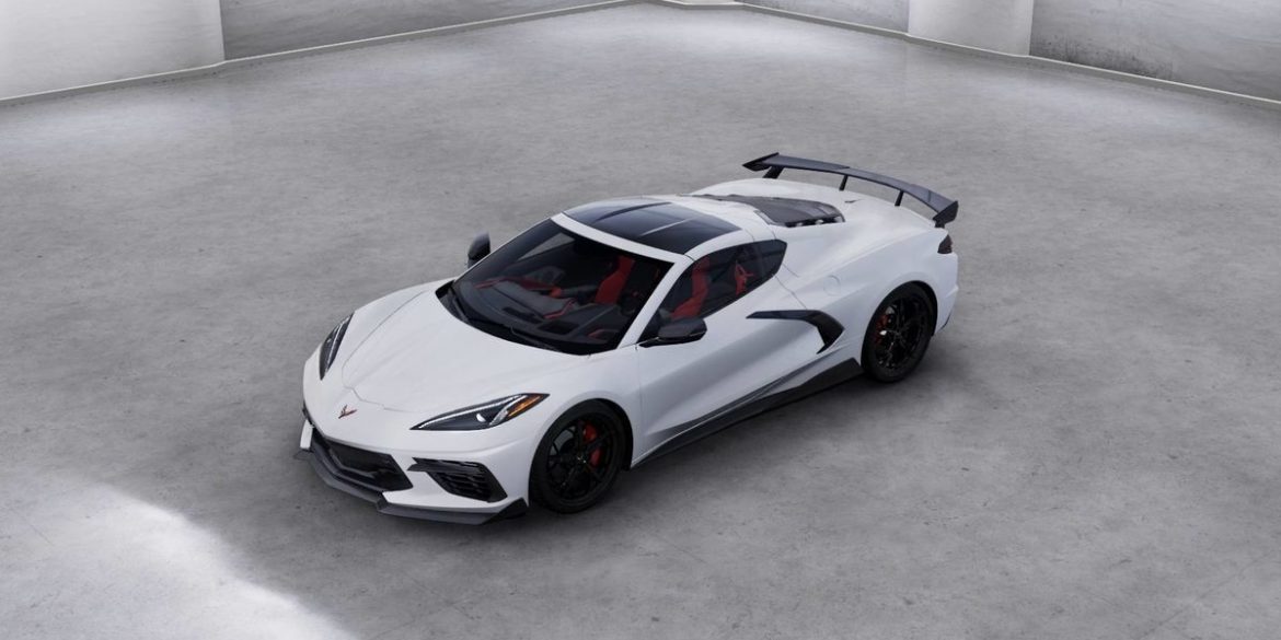 Corvette C8 carbon flash kit