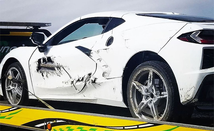 2020 Corvette C8 track crash