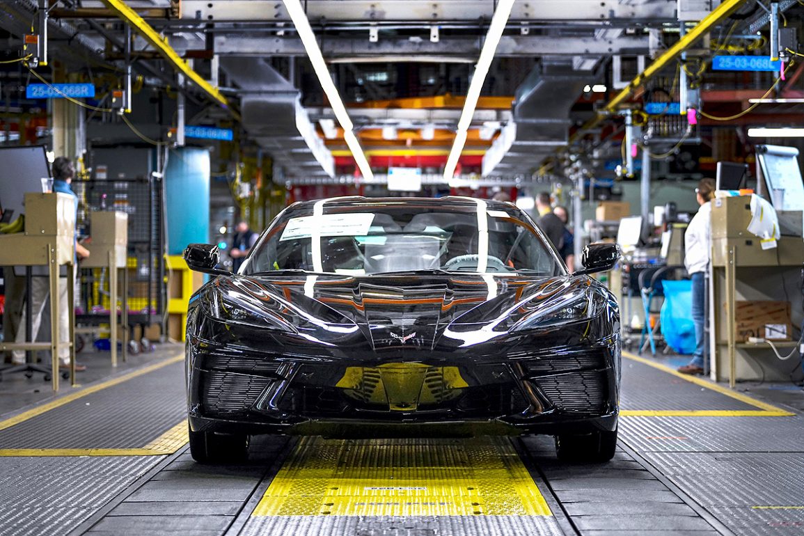 GM Suspends Orders of 2020 Corvette Amid Plant Shut Down