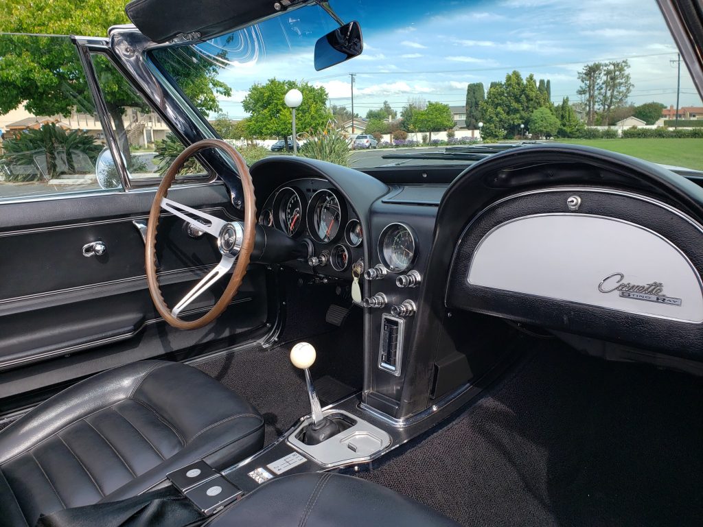 1966 Corvette Convertible Interior