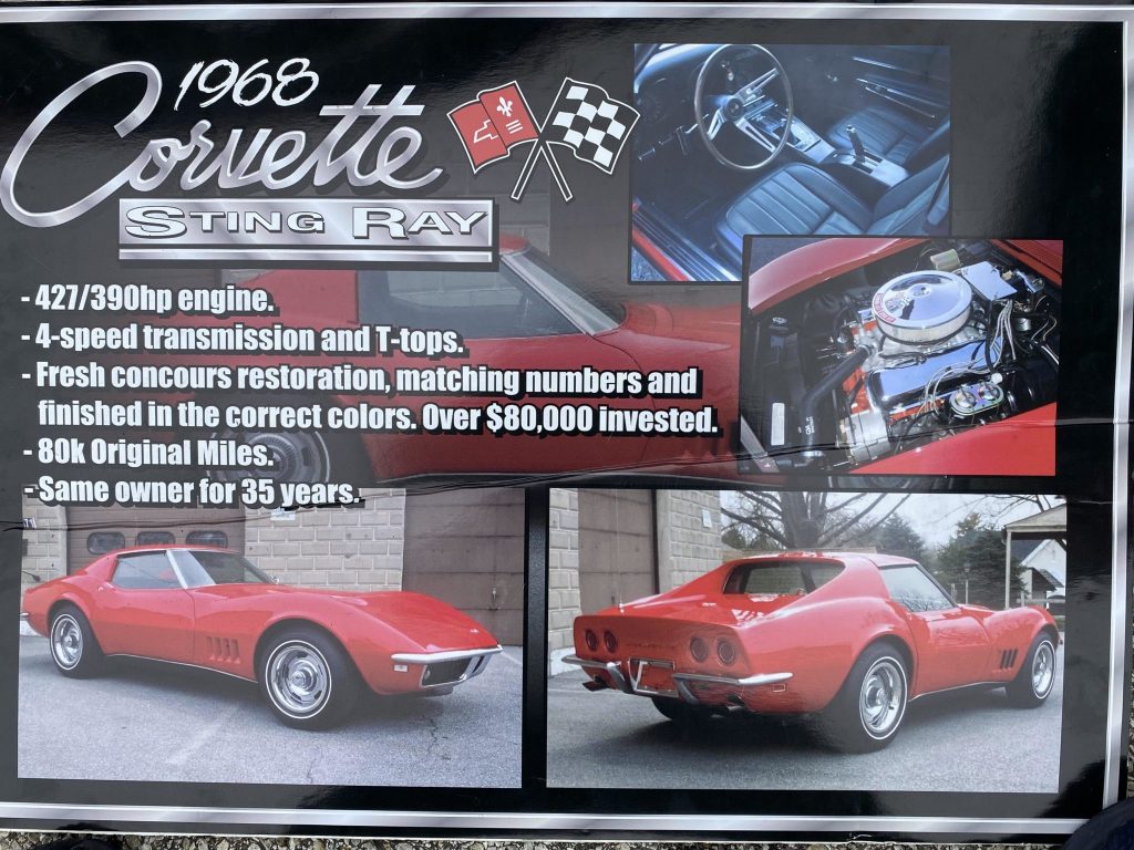 1968 Corvette museum marquee