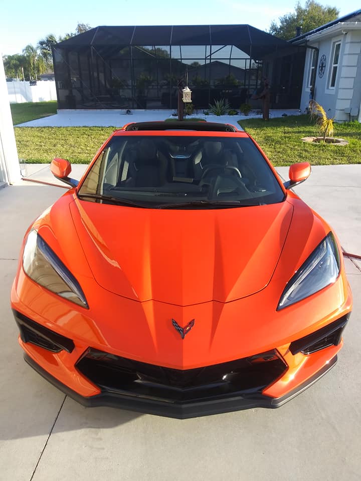 2020 Corvette C8 Sebring Orange