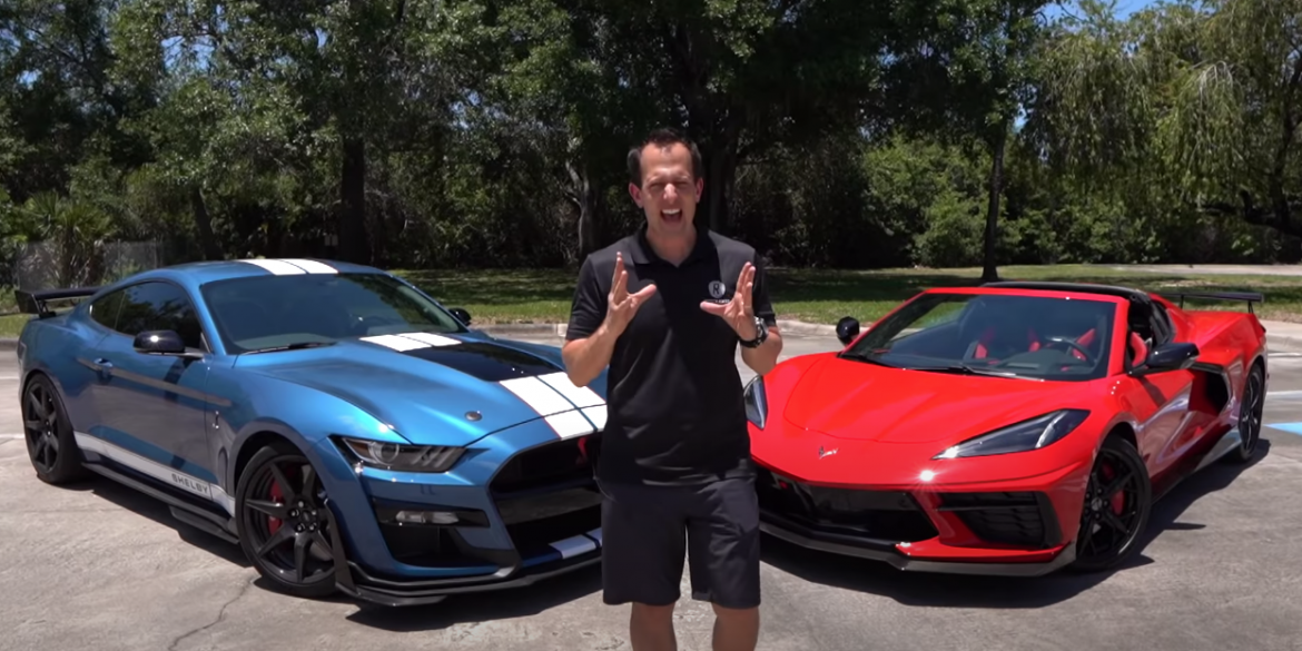 2020 Ford Shelby GT500 vs 2020 C8 Corvette