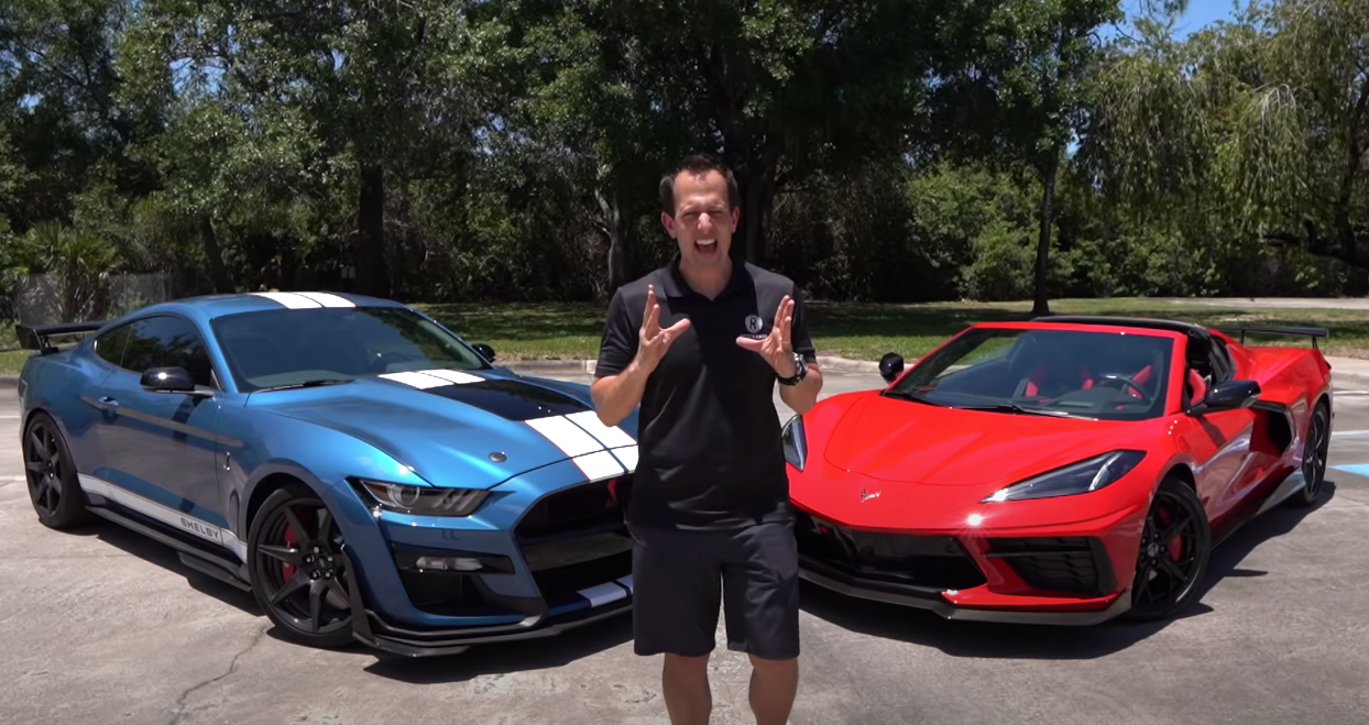 2020 Ford Shelby GT500 vs 2020 C8 Corvette