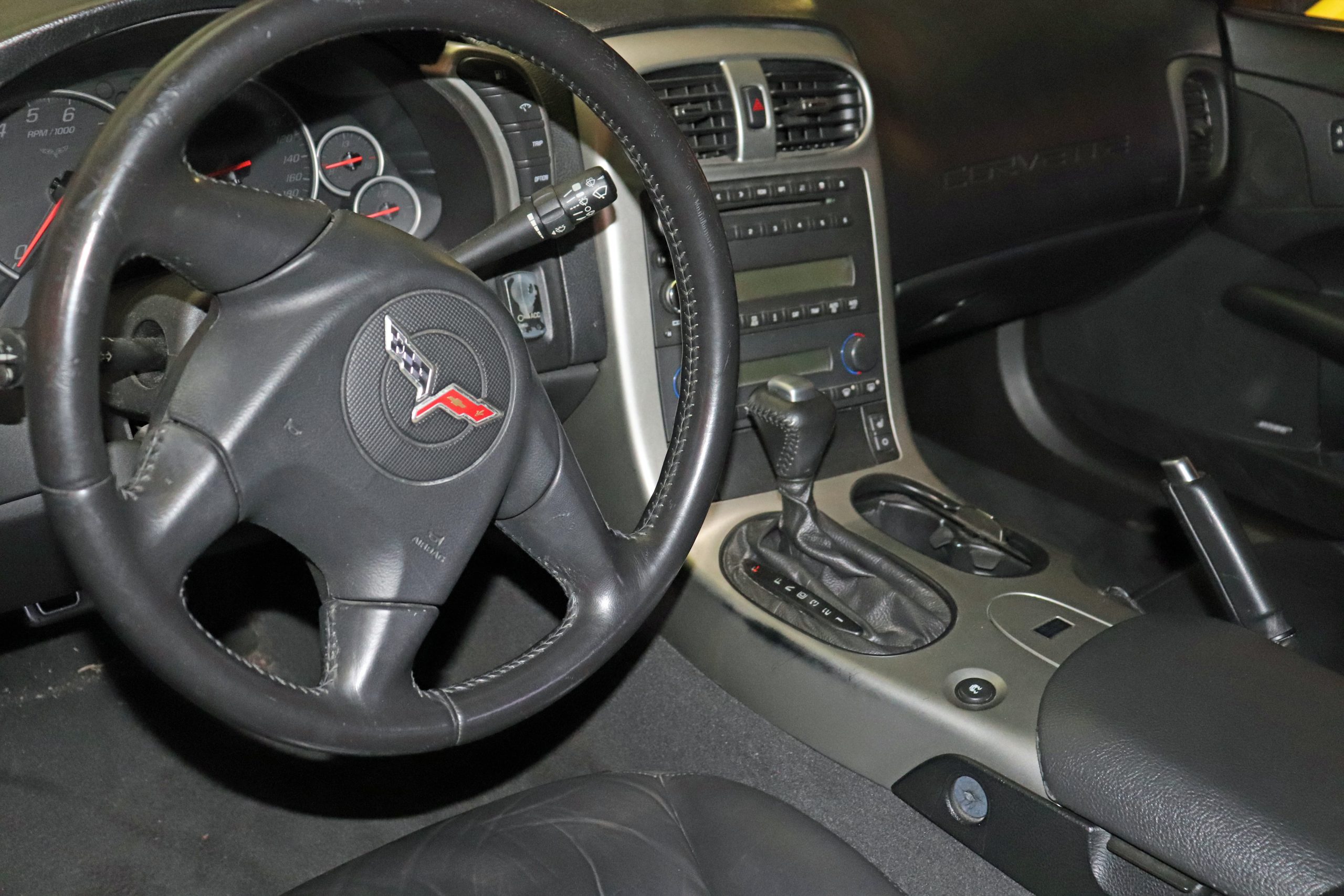 C6 steering wheel