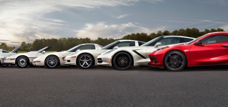 The eighth-generation mid-engine Corvette joins the stable along with all of its incredible predecessors.