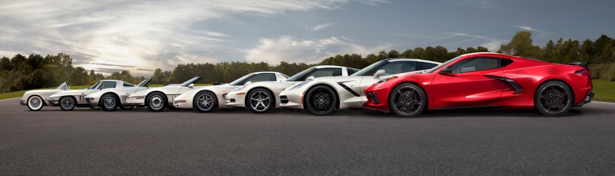 The eighth-generation mid-engine Corvette joins the stable along with all of its incredible predecessors.