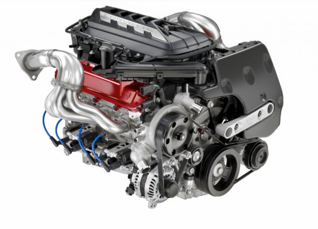 The LT2 - The 6.2L V8 engine created for use in the C8 Mid-Engine Corvette.