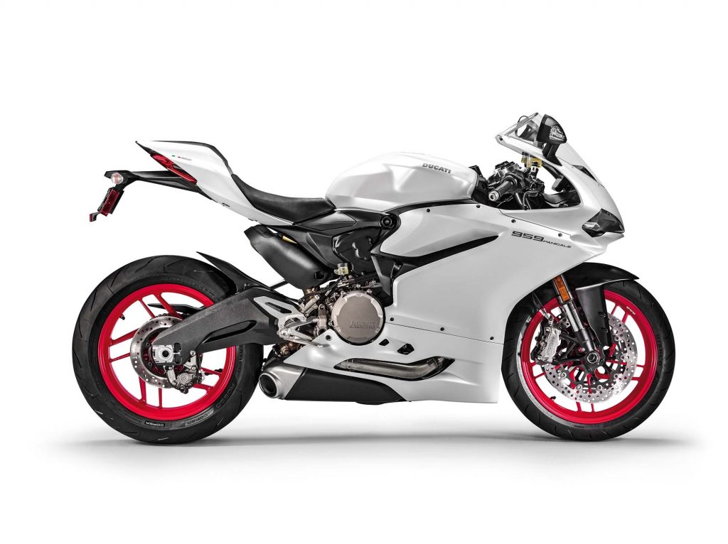 A 2016 Ducati 959 Panigale was one of two models used to inspire the engine design of the 2020 Mid-Engine Corvette.