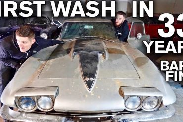 First Wash in 33 Years Chevrolet Corvette Stingray