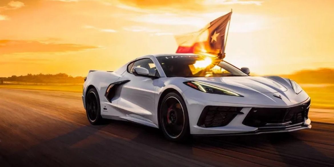 Hennessey Corvette C8 200 MPH run