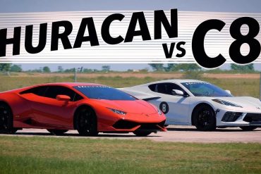 Hennessey Corvette C8 vs Lamborghini Huracan Evo