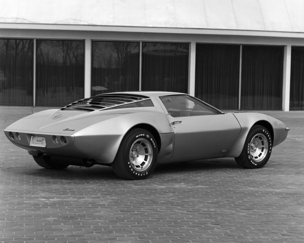 The 1970 XP-882. Here's an interesting footnote about this car - during its development, one variant of the car featured gullwing doors. It has often been speculated that John DeLorean introduced that idea on the XP-882 and carried it with him when he started his own automobile company just a few years later.