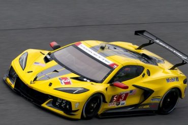 2020 Corvette C8.R racing at the Daytona 24 Hours