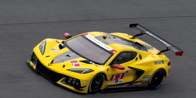 2020 Corvette C8.R racing at the Daytona 24 Hours