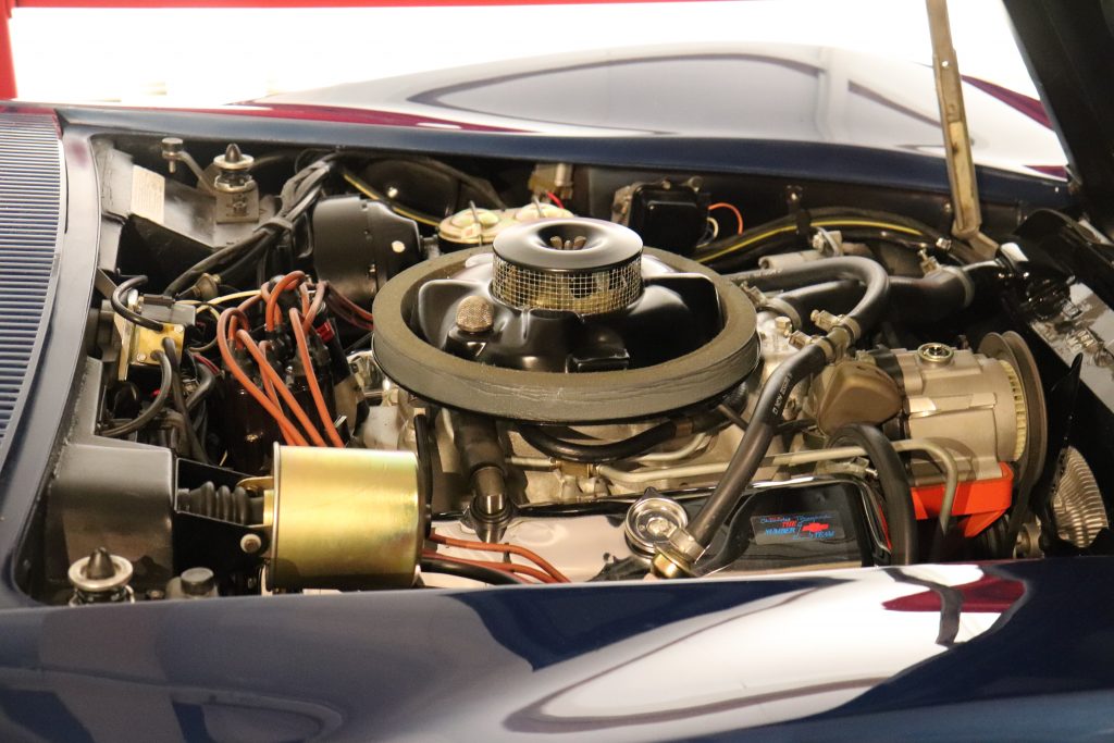 Engine in 1968 C3 Corvette