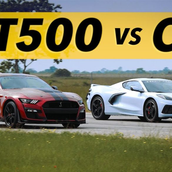 2020 Ford Shelby GT500 vs 2020 Corvette C8