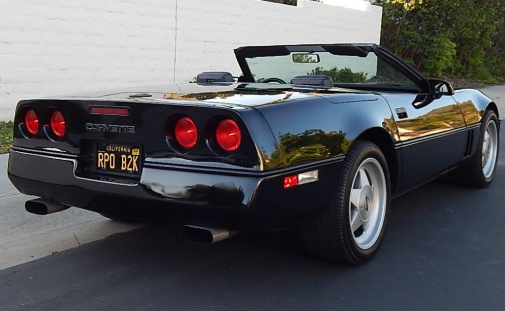 FOR SALE: A 1988 Callaway Corvette Convertible.