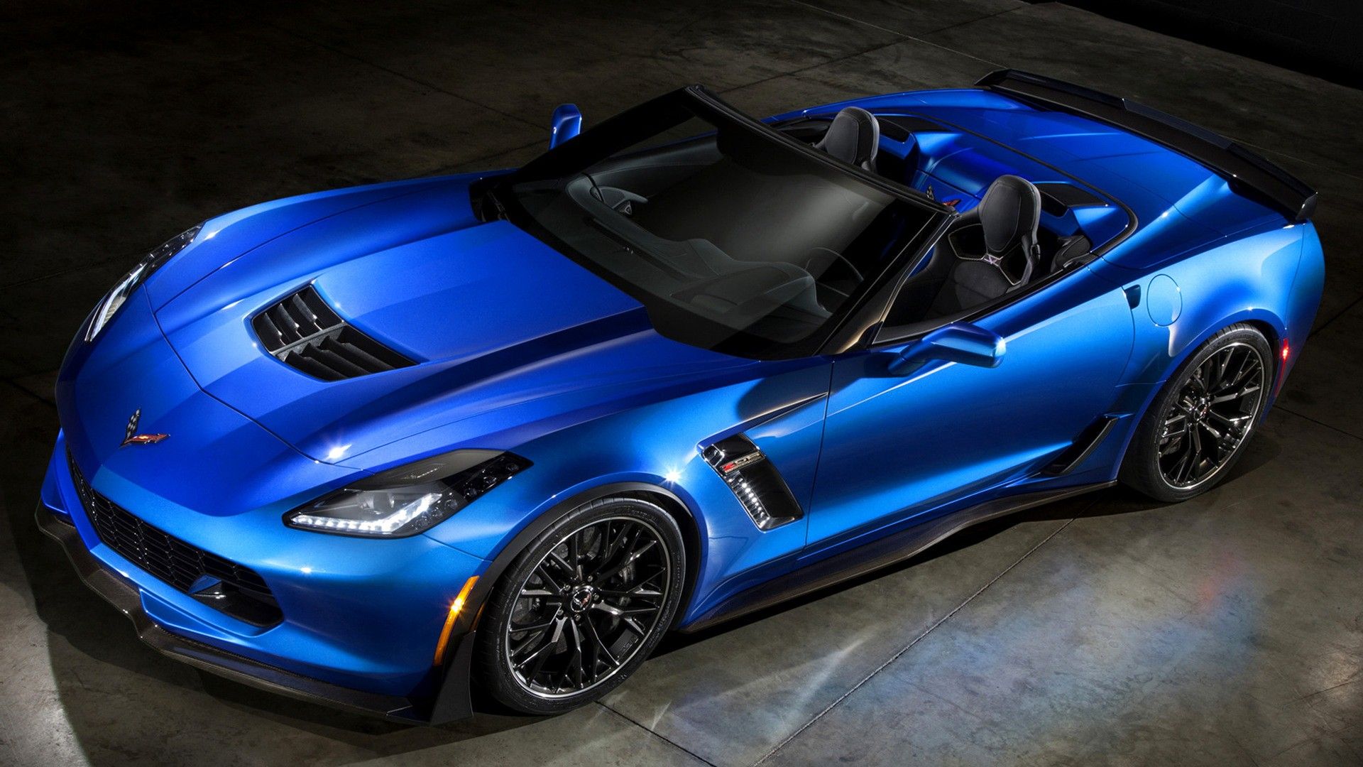 Blue Corvette Wallpapers