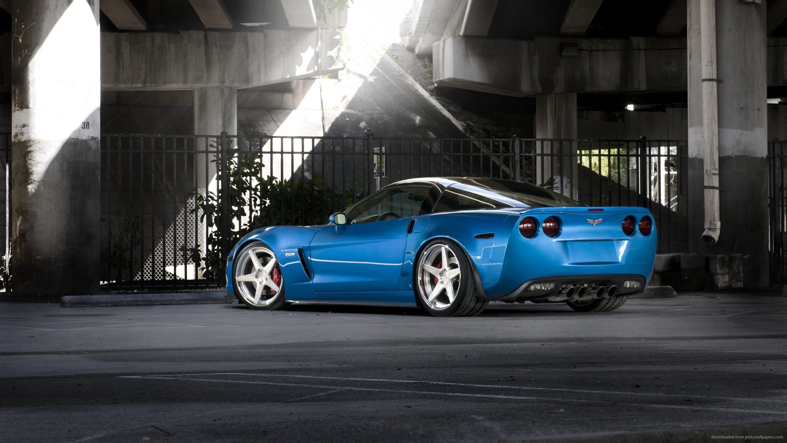 Blue Corvette Wallpapers