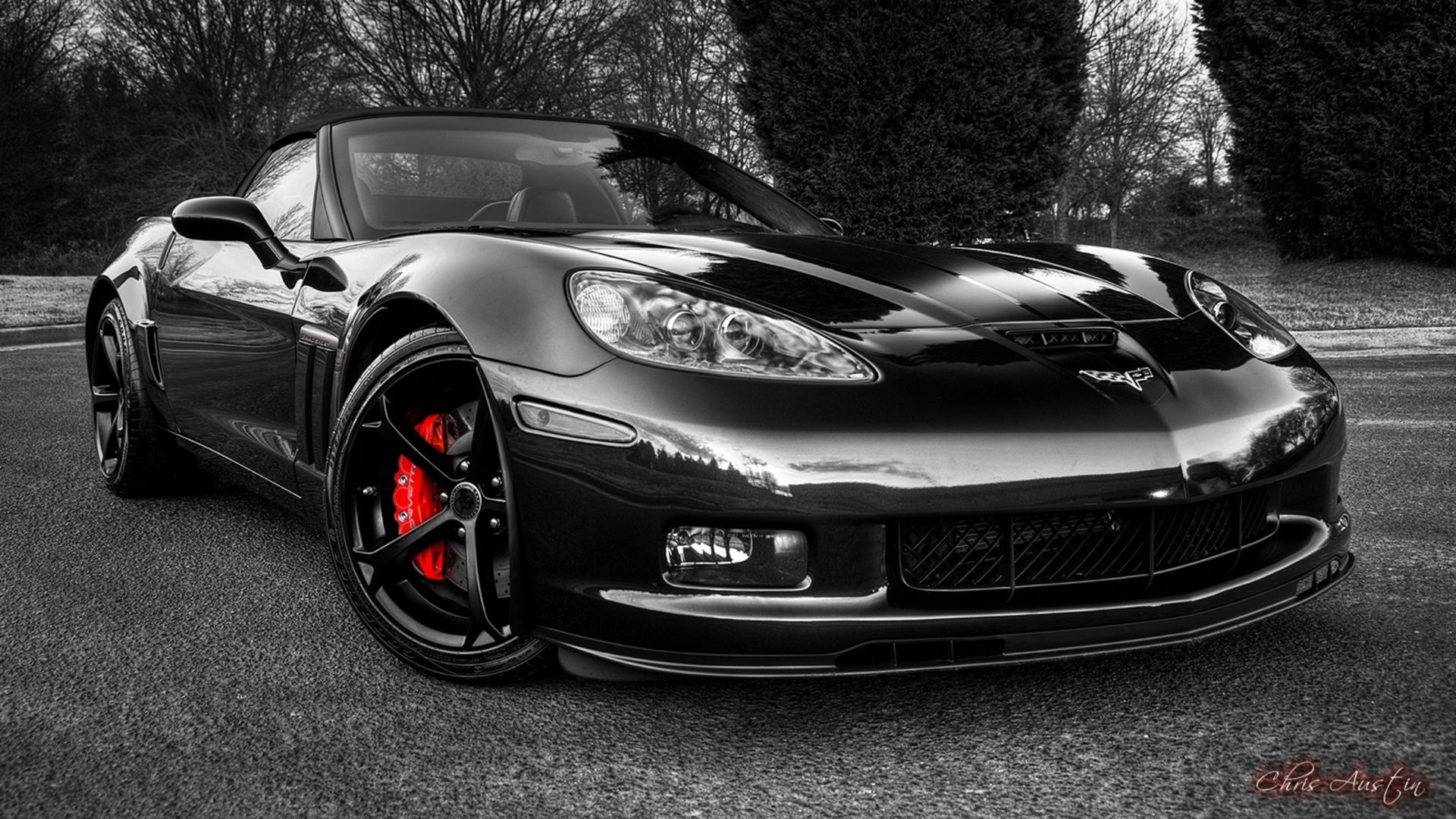 Black Corvette Wallpapers