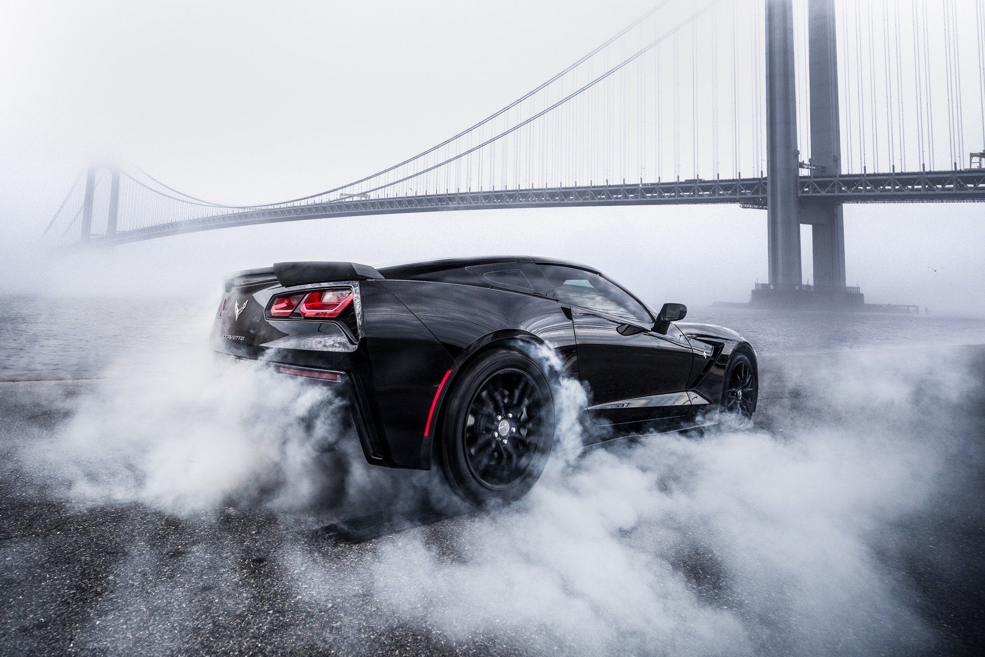 Corvette Burnout Wallpapers