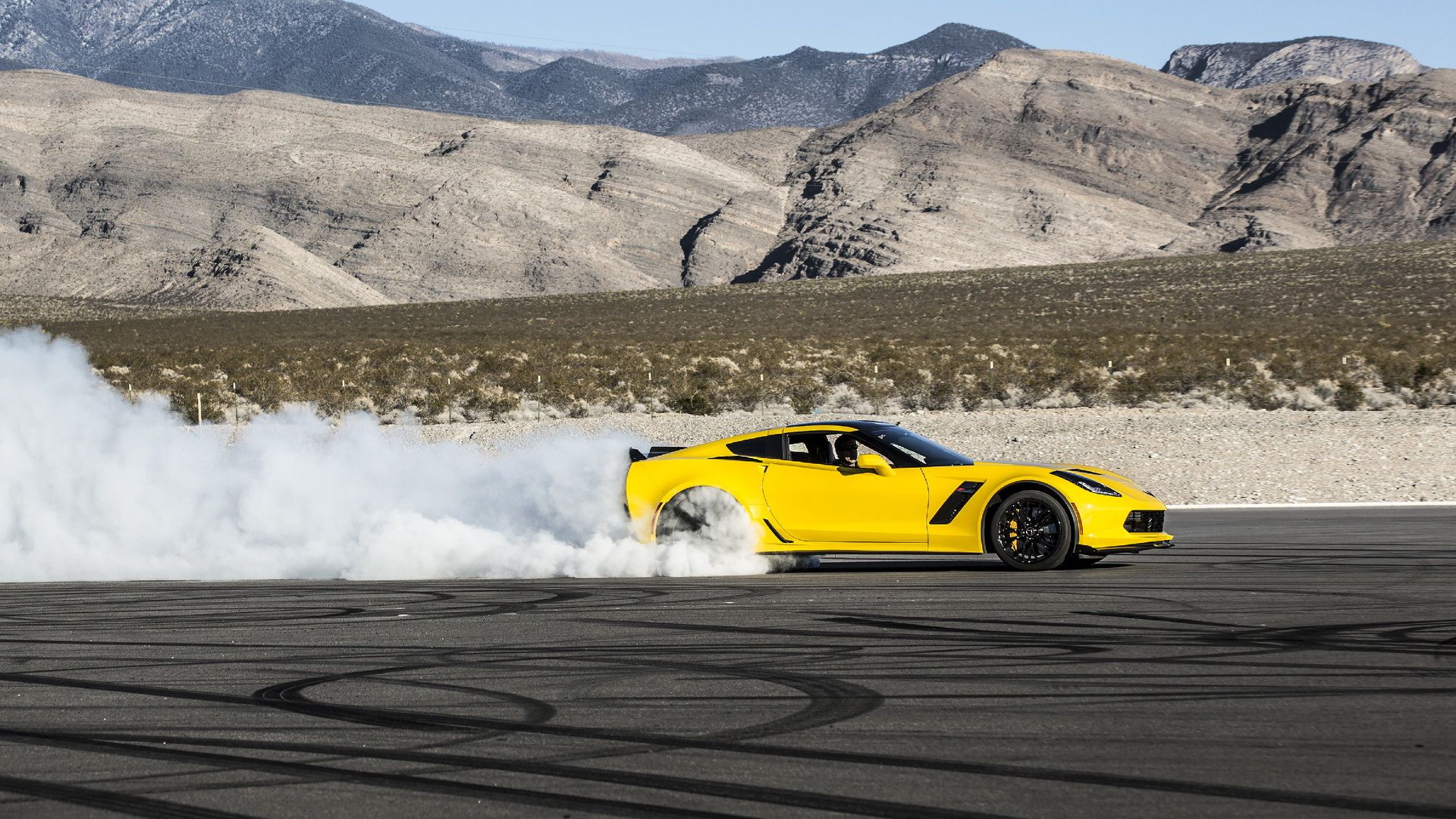 Corvette Burnout Wallpapers