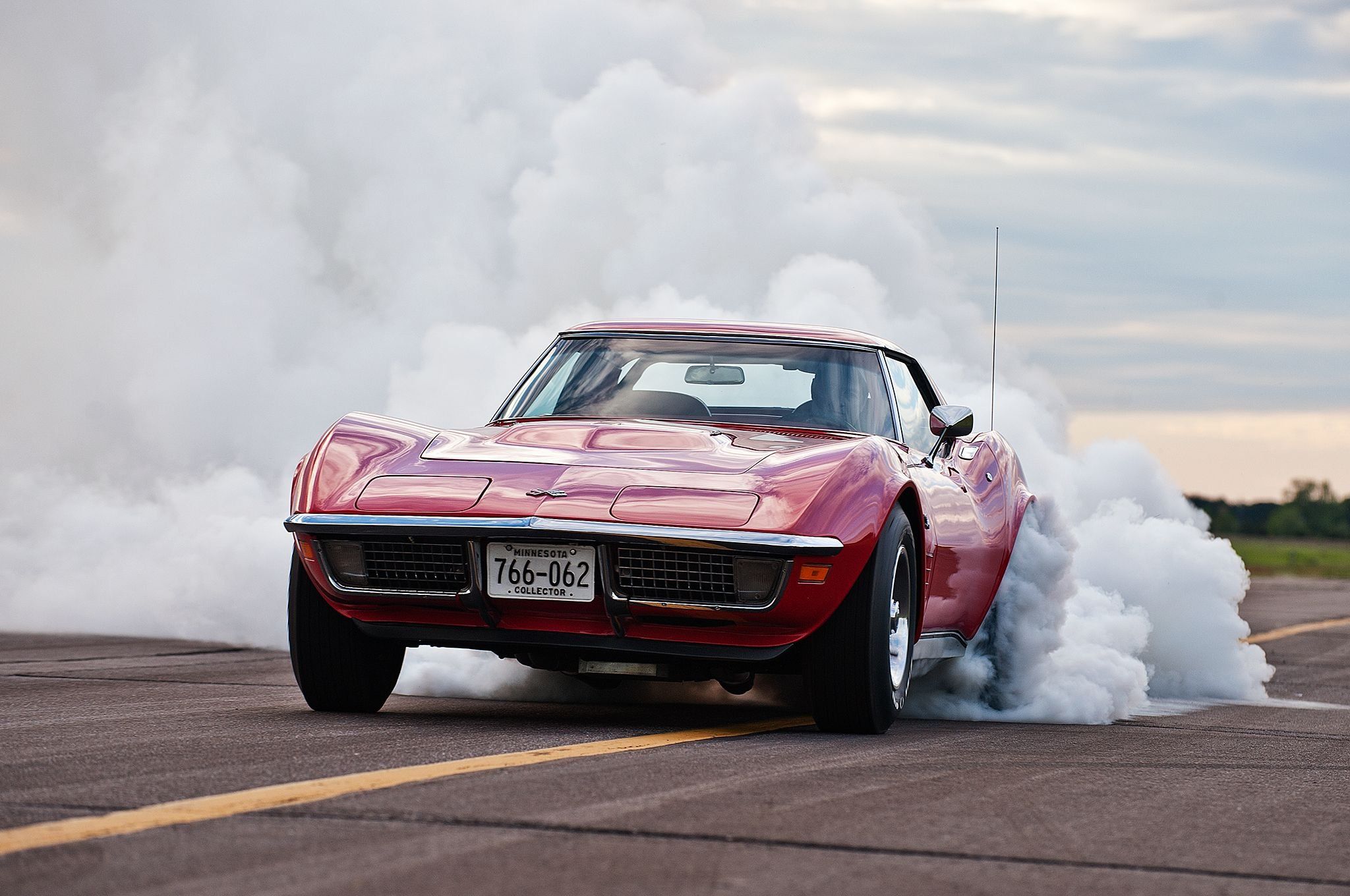 Corvette Burnout Wallpapers