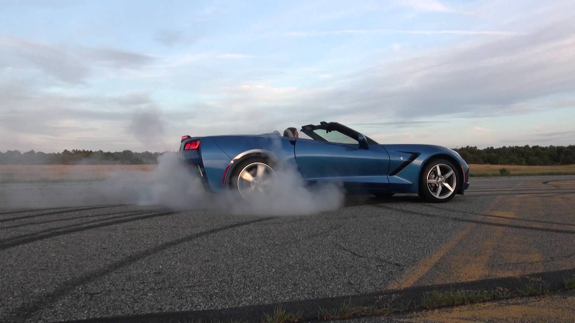 Corvette Burnout Wallpapers