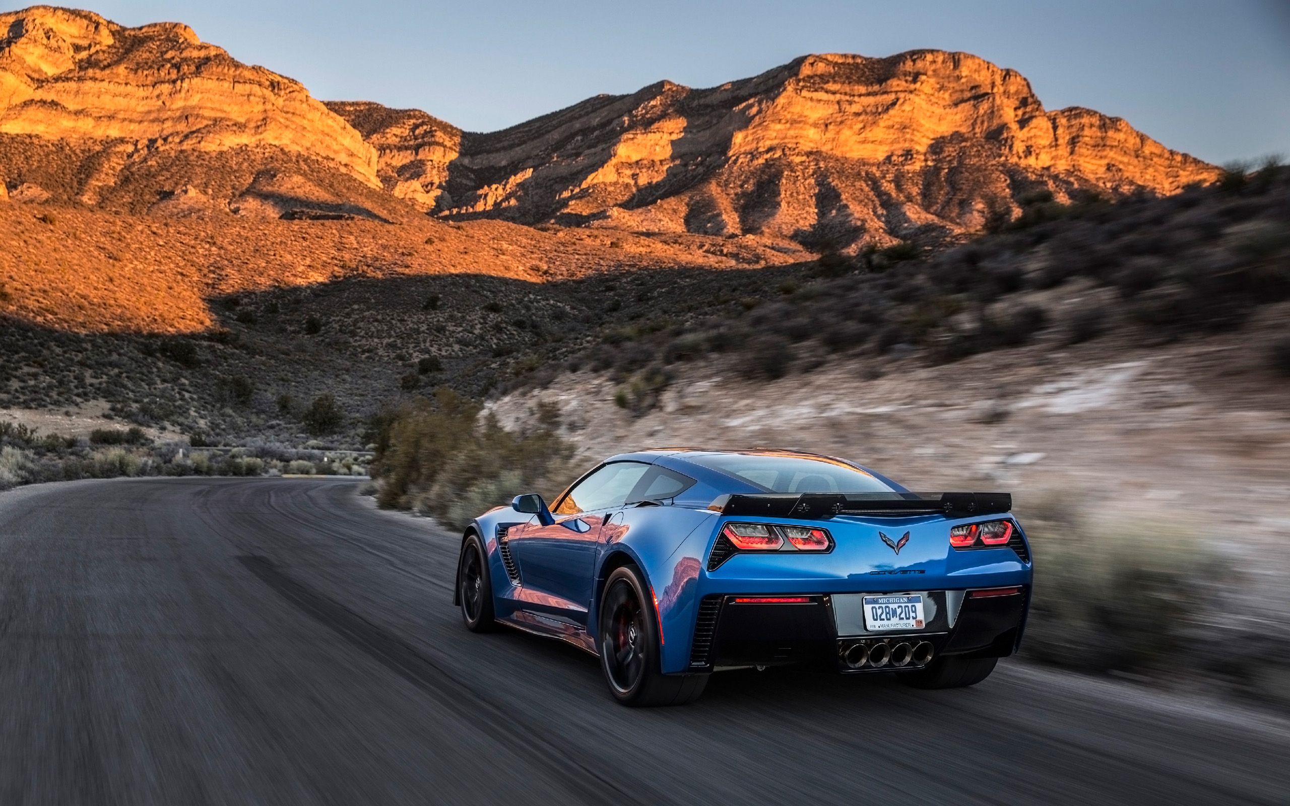 Blue Corvette Wallpapers