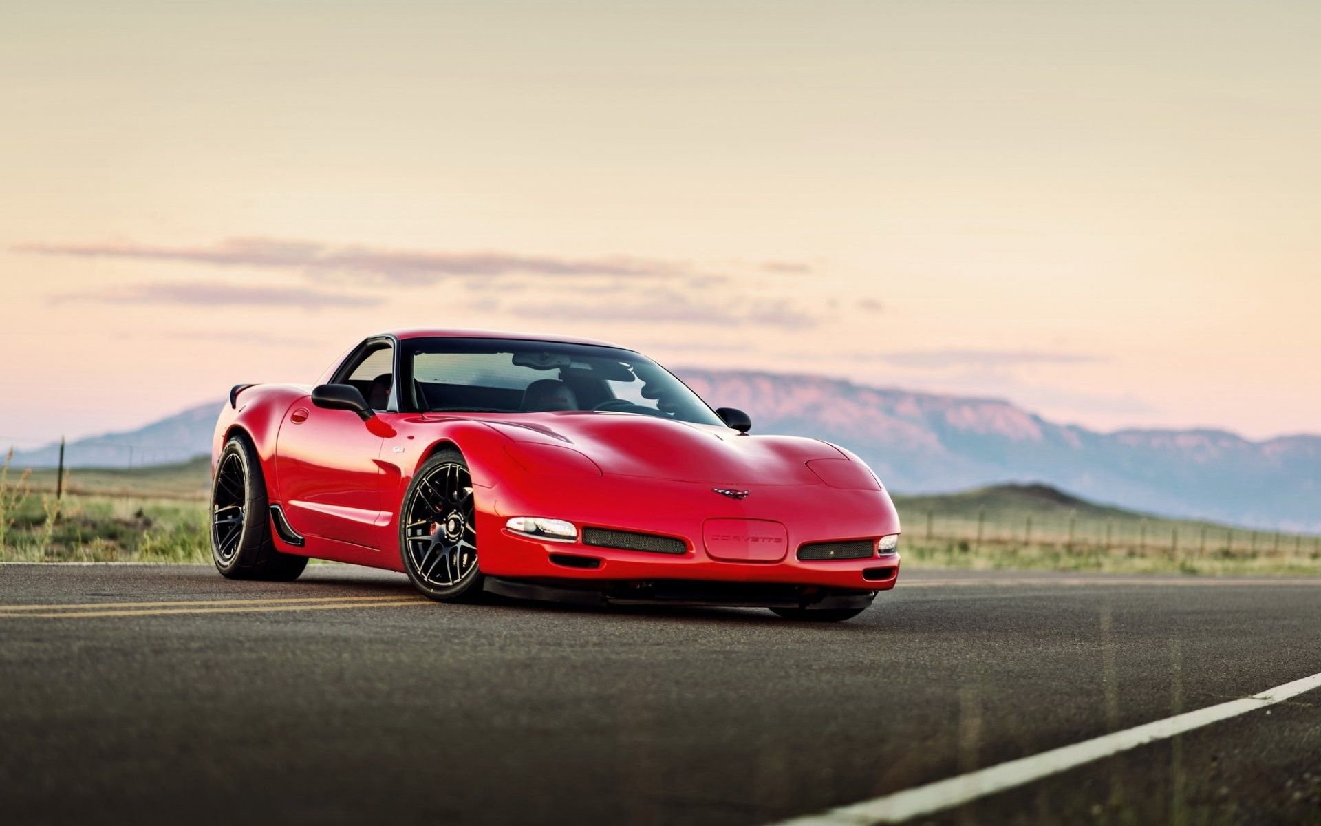 Red Corvette Wallpapers