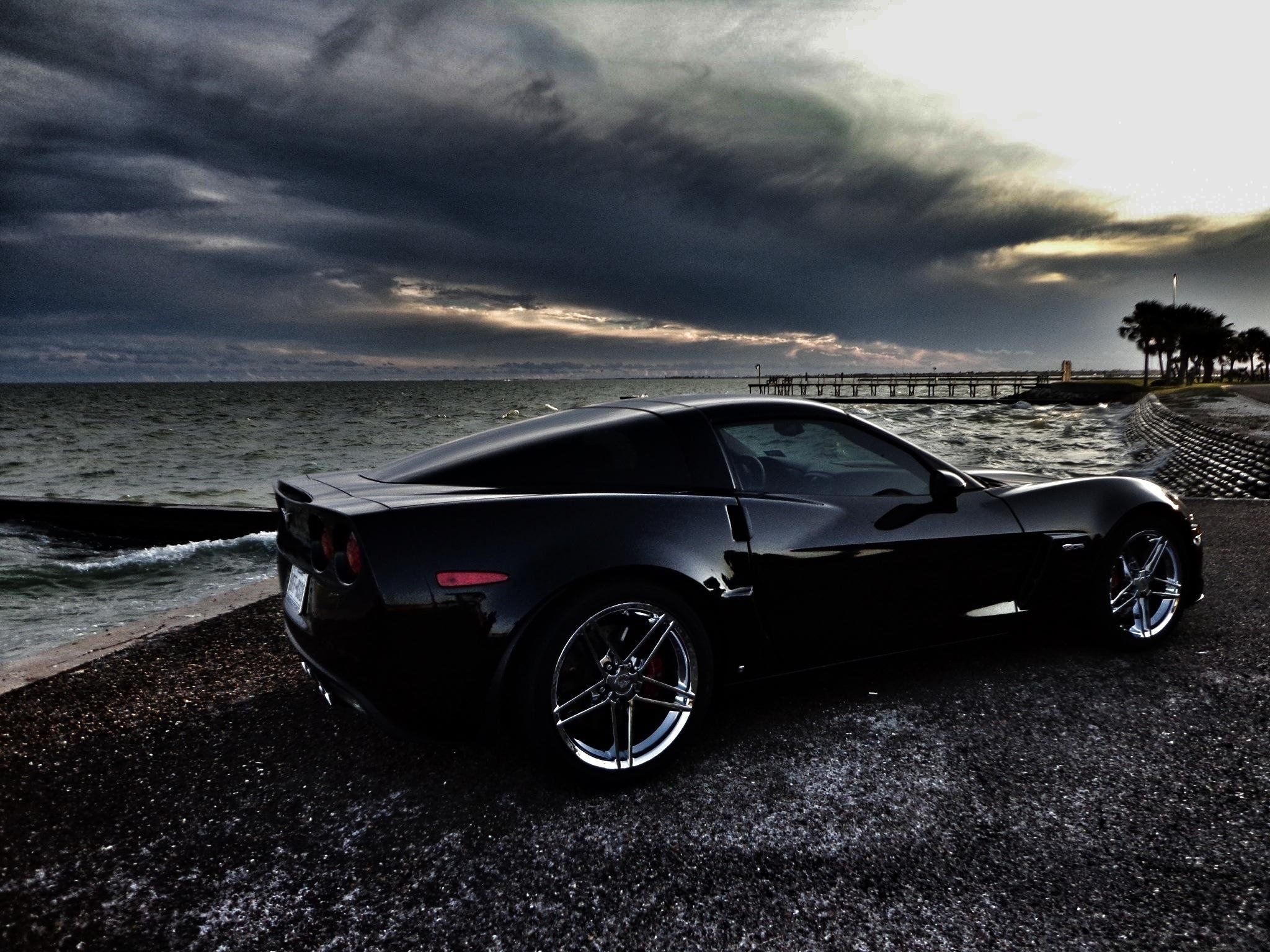 Black Corvette Wallpapers