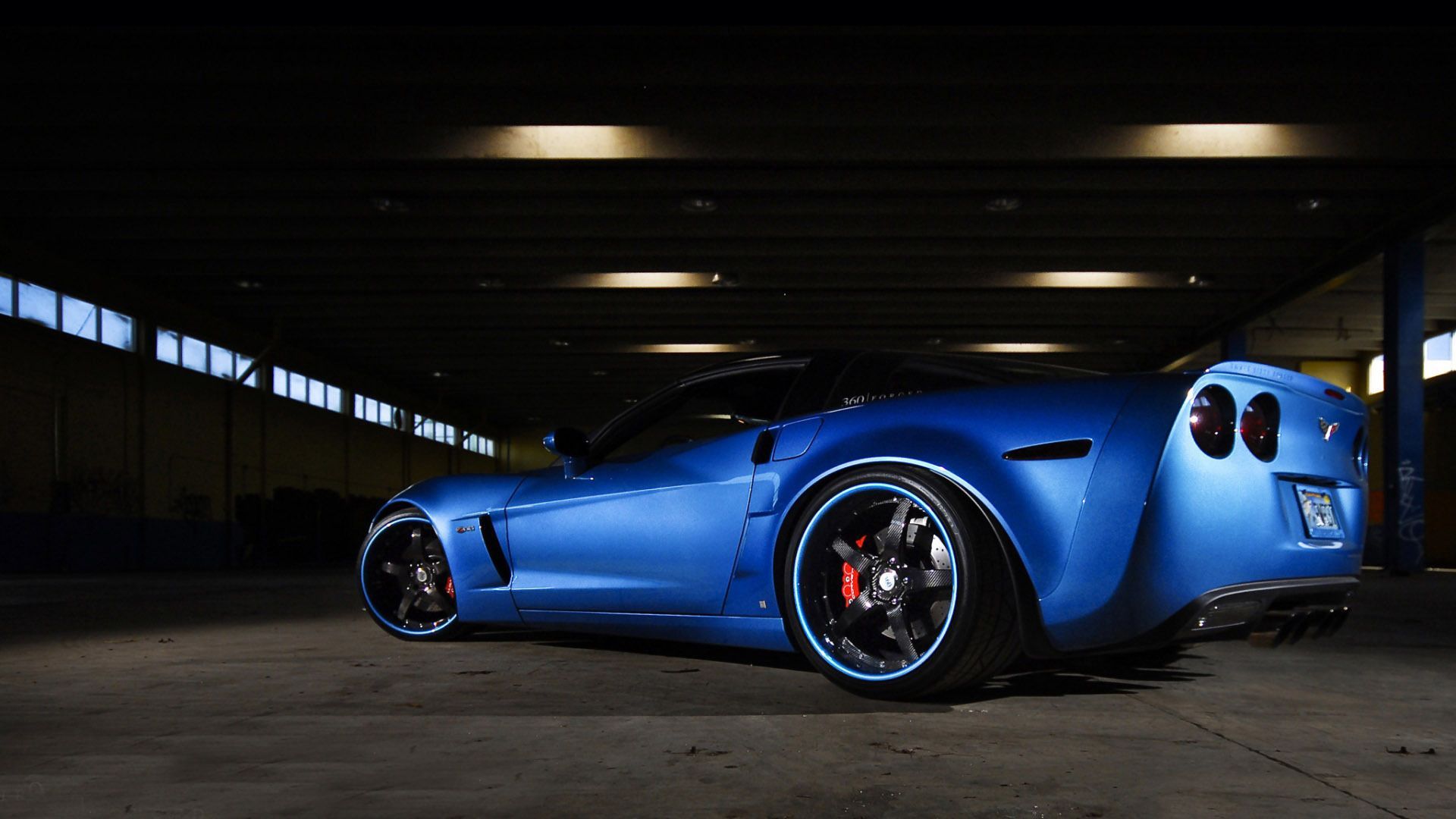 Blue Corvette Wallpapers