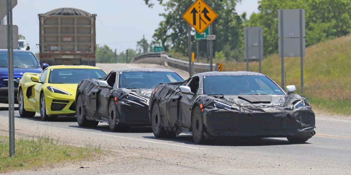 C8 Corvette Z06 spotted testing