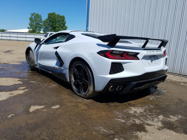 Crashed 2020 Corvette C8