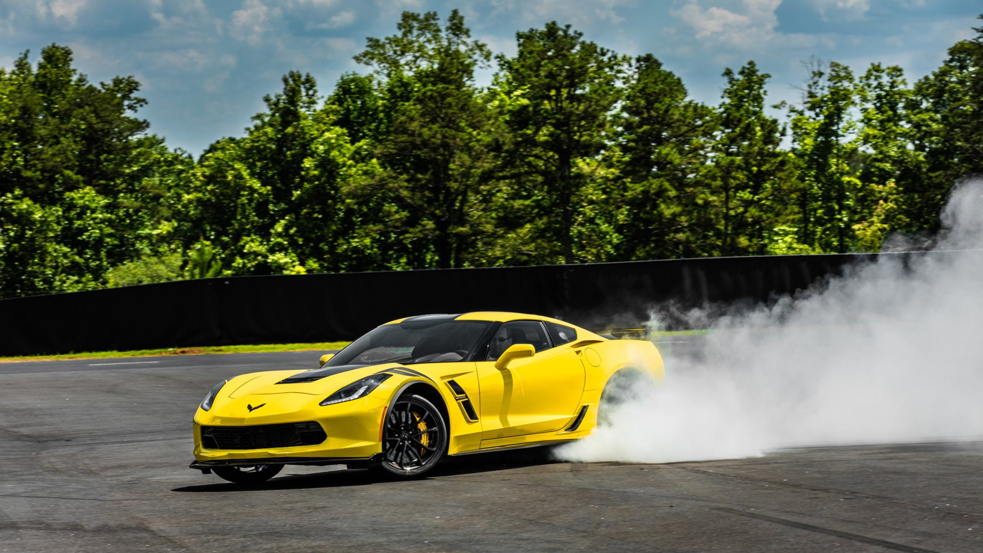 Corvette Burnout Wallpapers