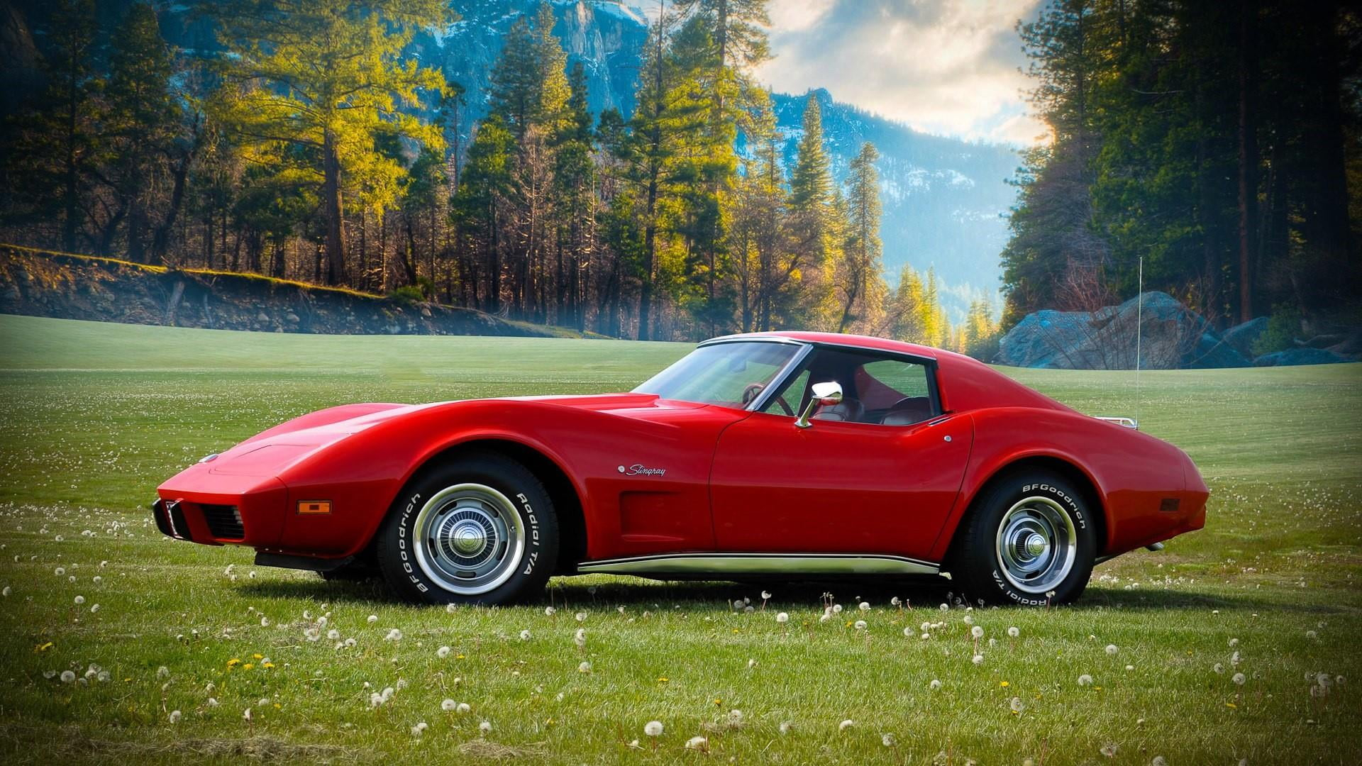 Vintage Corvette Wallpapers