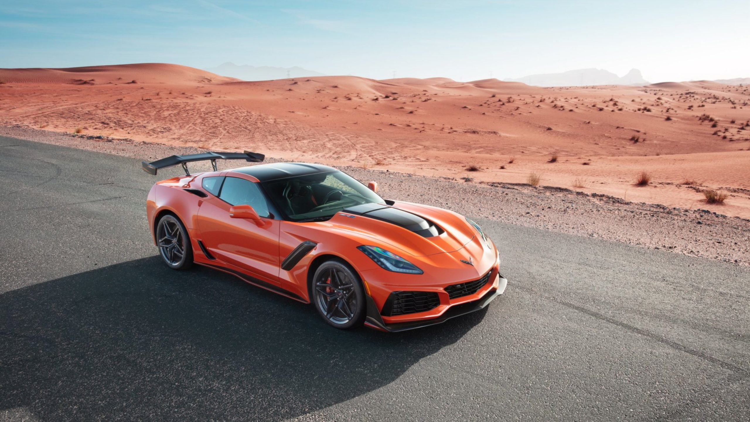 Orange Corvette Wallpapers