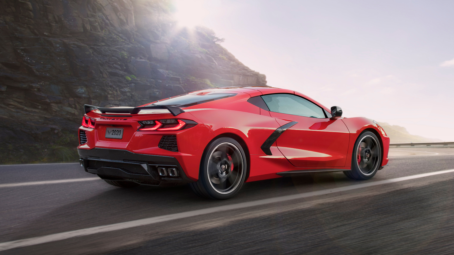 Red Corvette Wallpapers