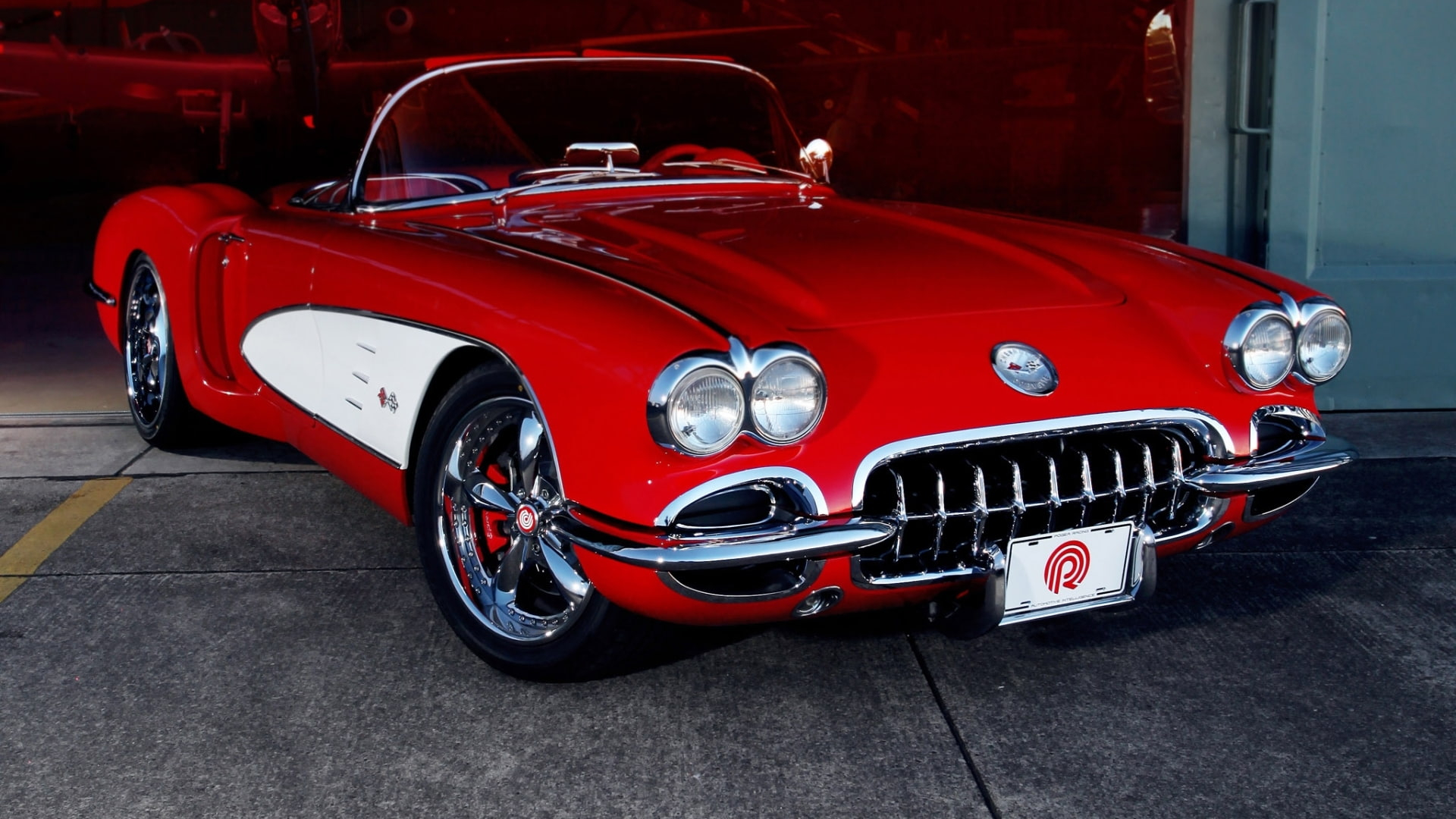 Red Corvette Wallpapers