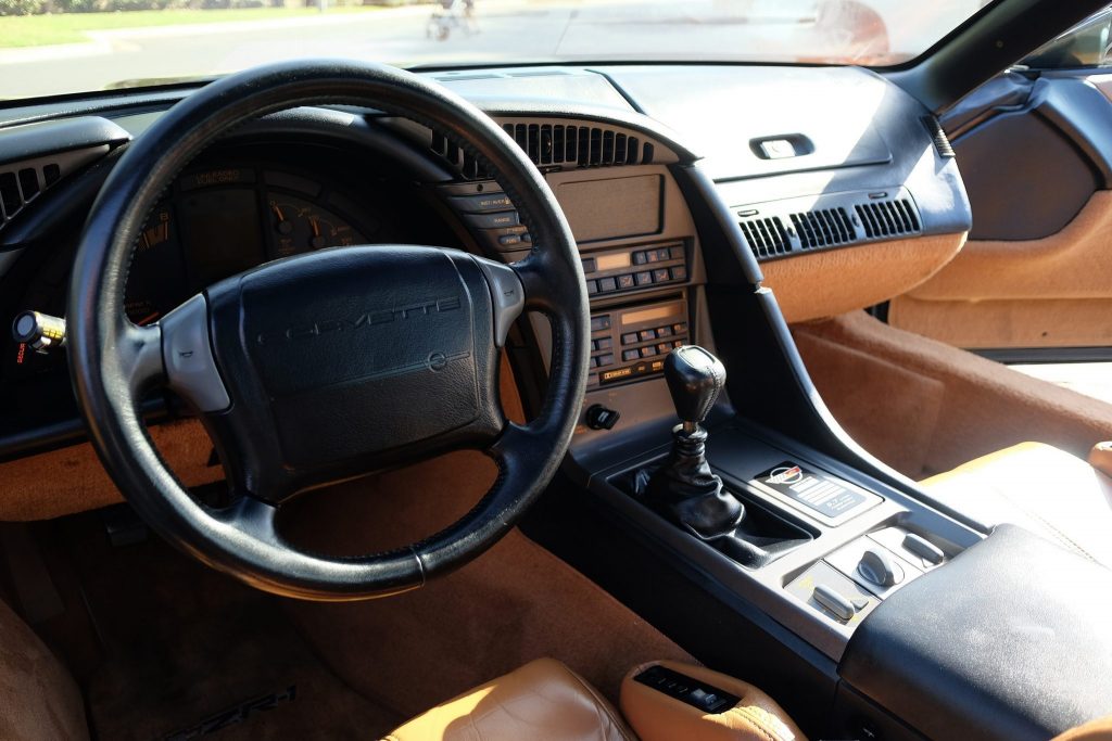 FOR SALE: A Polo Green 1990 Corvette ZR-1!