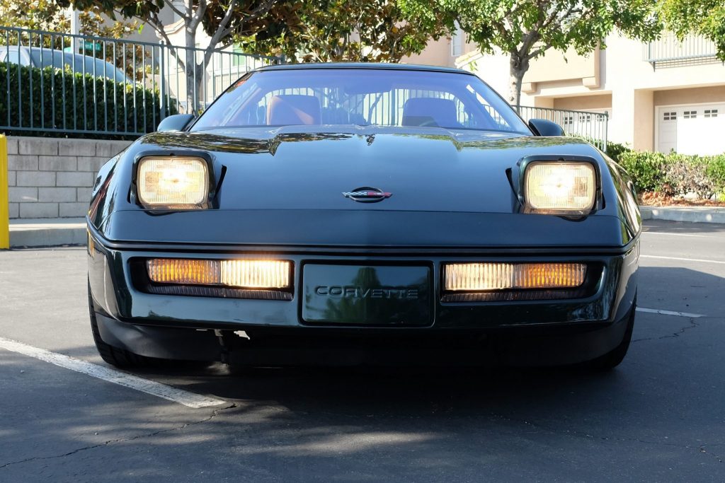 FOR SALE: A Polo Green 1990 Corvette ZR-1!