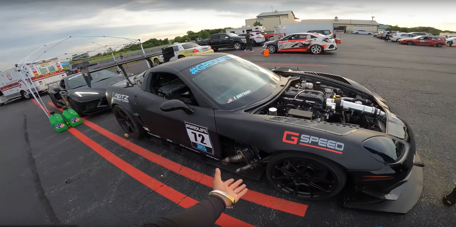 875 HP Corvette Time Attack C6 Twin Turbo