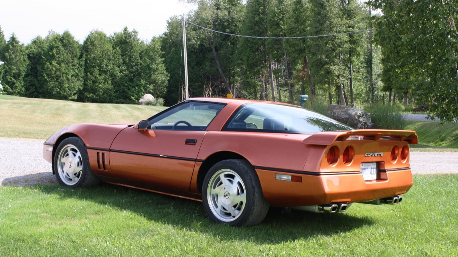 1986 Copper Corvette. Photo:corvetteforum.com