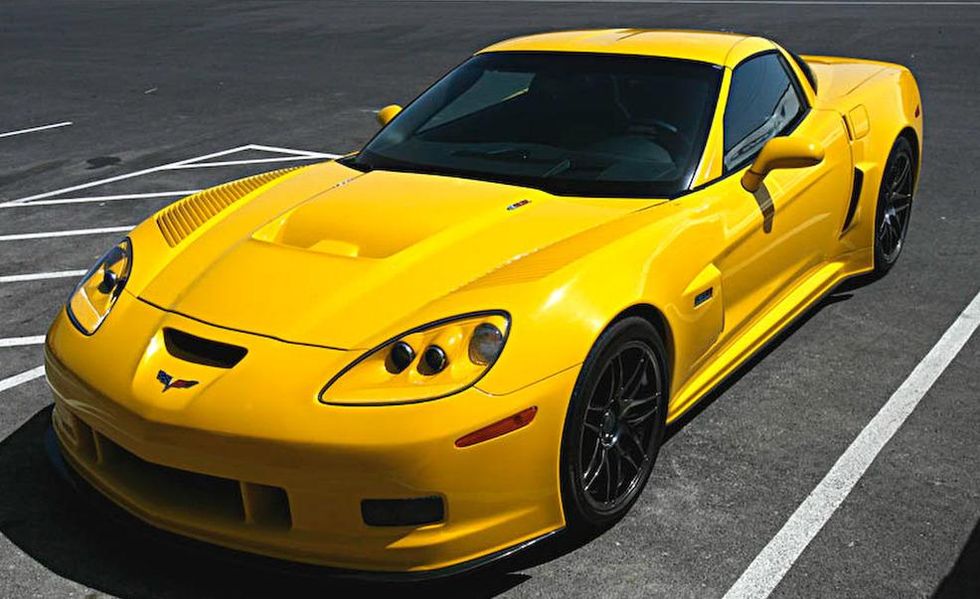 The 2006 Corvette C6RS - one of just seven examples ever built by Pratt & Miller