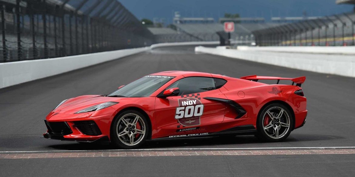 The 2020 Corvette Indy Pace Car