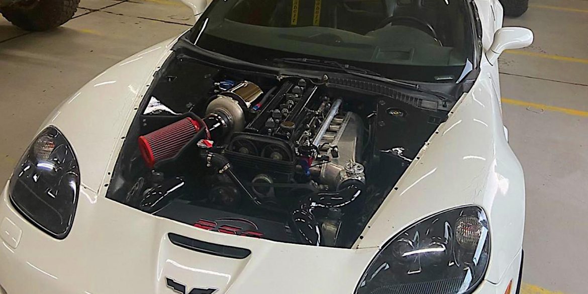 Corvette C6 Z06 2JZ engine swap
