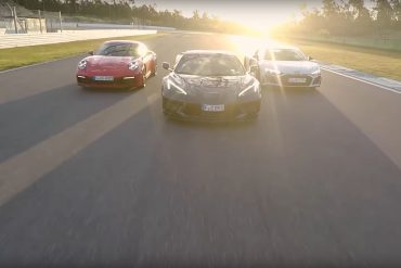 Corvette C8 Against Competitors Hockenheimring