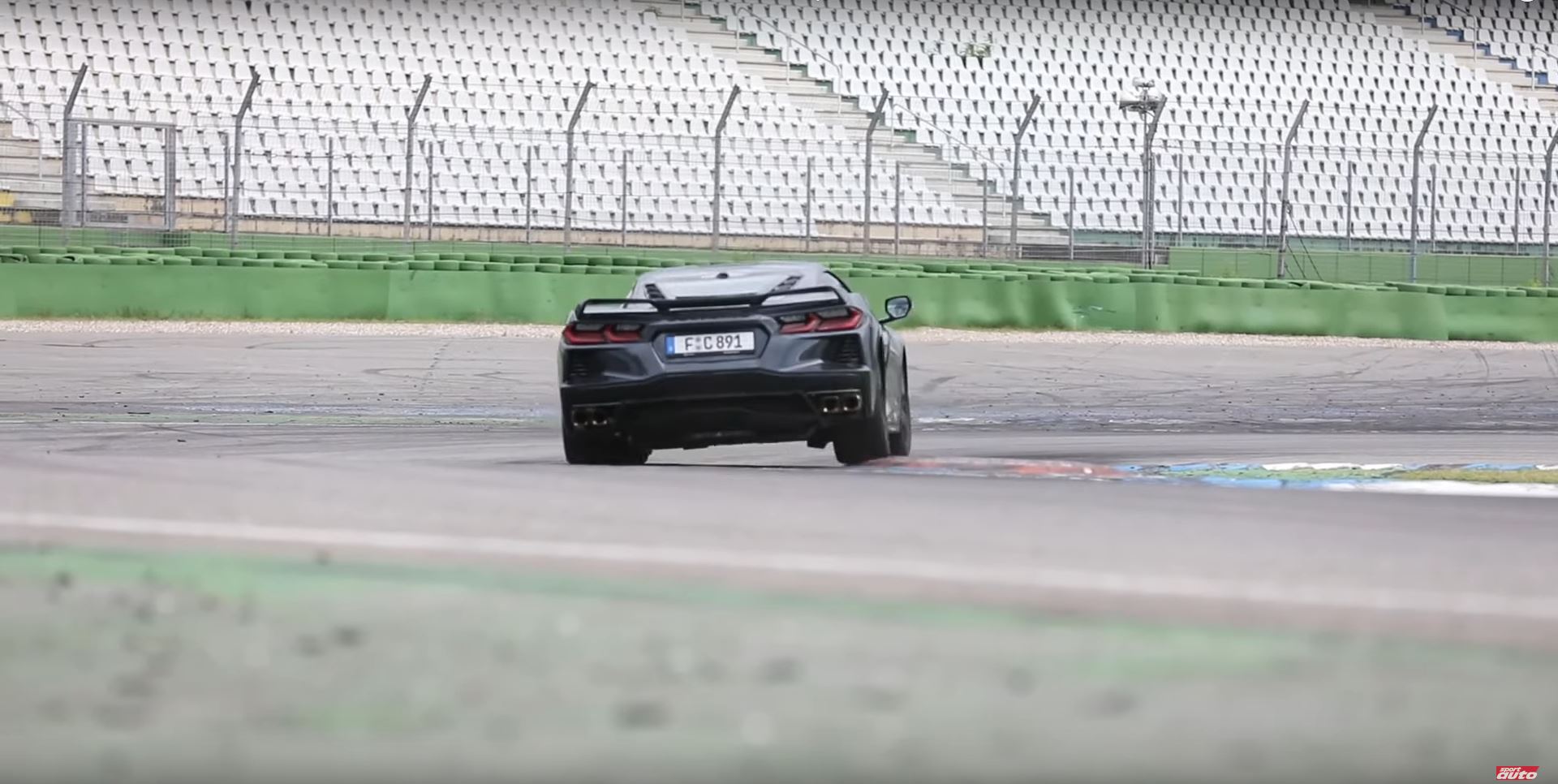 Corvette C8 Against Competitors Hockenheimring