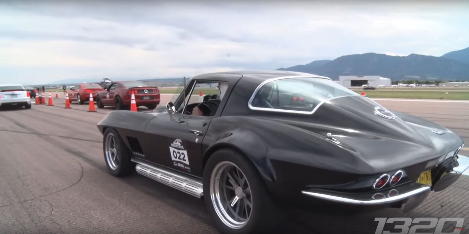 A 1967 Corvette C2 Drag Racing Car With A Secret Weapon A 1967 Corvette C2 Drag Racing Car With A Secret Weapon